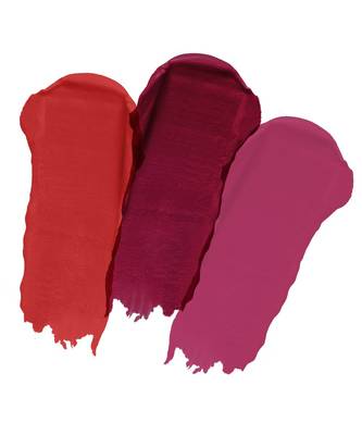 Liquid Matte Lipstick  Waterproof combo of 3 (Upto12 Hrs Stay) (Flirty Red Cherry Red  Pink Prom) 2
