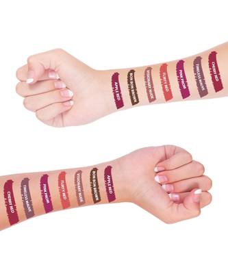 Liquid Matte Lipstick  Waterproof combo of 3 (Upto12 Hrs Stay) (Flirty Red Cherry Red  Pink Prom) 3