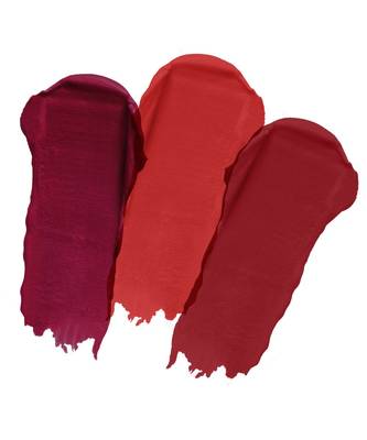 Liquid Matte Lipstick  Waterproof combo of 3 (Upto12 Hrs Stay) (Cherry Red  Flirty Red Apple Red) 2