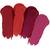Liquid Matte Lipstick  Waterproof combo of 4 (Upto12 Hrs Stay) (Apple Red  Flirty Red Cherry Red Pink Prom)