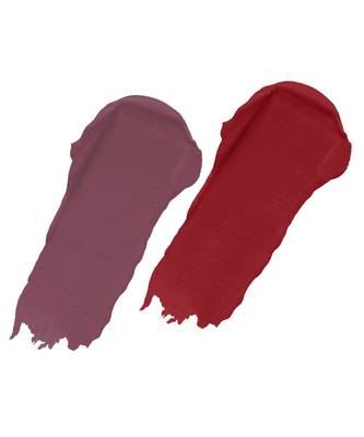 Liquid Matte Lipstick  Waterproof combo of 2 (Upto12 Hrs Stay) (Pink Prom  Flirty Red) 2