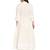 Queenley WomenWhite  Pink Cotton Quarter Sleeves Combo of Chikan Anarkali