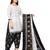 White printed cotton salwar