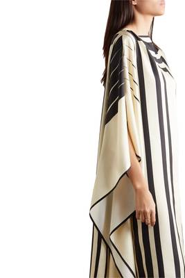 JSDC Calf Length Free Size Women Satin Silk Printed Kaftan 4