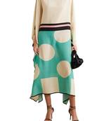 JSDC Digital Printed Satin Silk Kaftan for Women Casual Wear