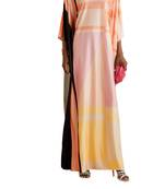 JSDC Digital Printed Long Satin Silk Casual Wear Women Kaftan Kurtas