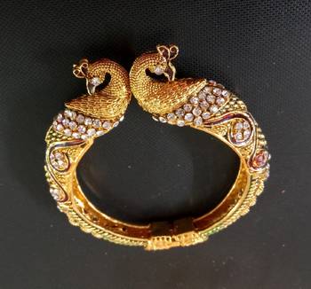 Gold agate bangles-and-bracelets 1