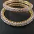 Gold agate bangles-and-bracelets