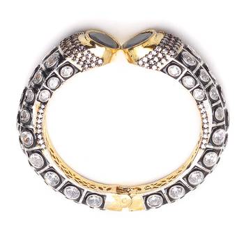 Black cubic zirconia bangles-and-bracelets 2