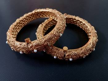 Gold agate bangles-and-bracelets 1