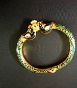 Gold agate bangles-and-bracelets