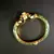 Gold agate bangles-and-bracelets
