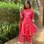 Rayon ethnic kurti sharara with dupatta