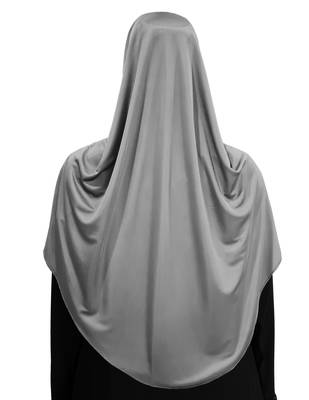 Modest Women's Frilled Stylish Solid Poly cotton Feel Good Fabric  FAEEZAH Hijab Bronze 2