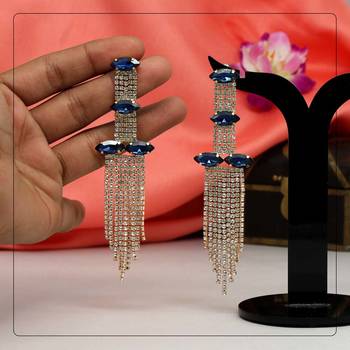 Blue danglers-drops 1