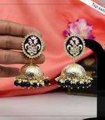 Black jhumkas
