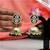 Black jhumkas