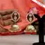 Red jhumkas
