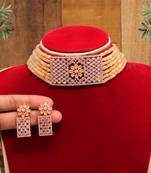 Orange necklace-sets