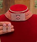 Orange necklace-sets