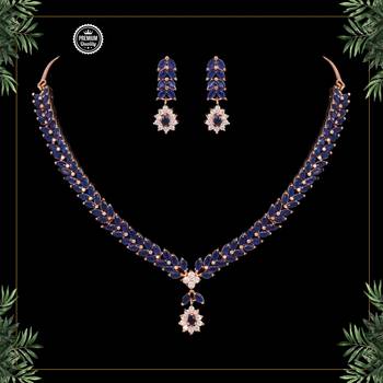 Blue necklace-sets 1