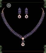 Blue necklace-sets