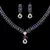 Blue necklace-sets