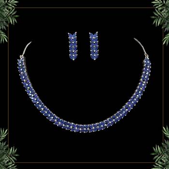 Blue necklace-sets 1