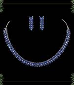 Blue necklace-sets