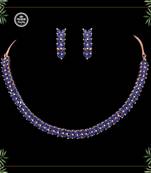 Blue necklace-sets