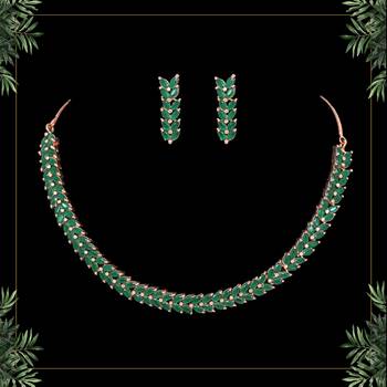 Green necklace-sets 1
