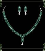 Green necklace-sets