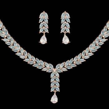 Blue necklace-sets 2