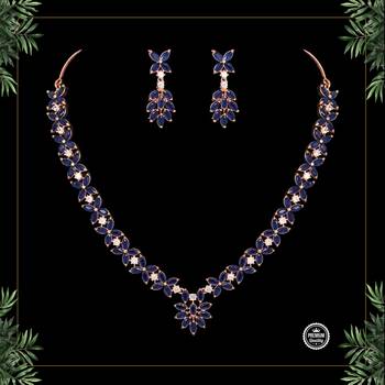 Blue necklace-sets 1