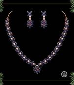 Blue necklace-sets