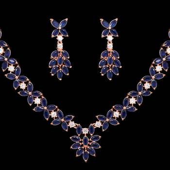 Blue necklace-sets 2
