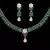 Green necklace-sets