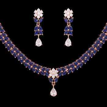 Blue necklace-sets 2