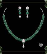 Green necklace-sets