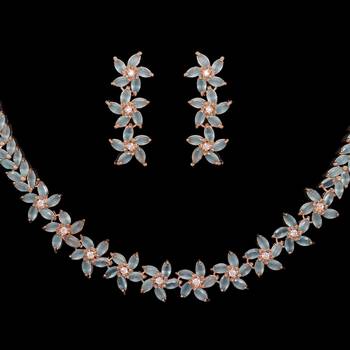 Blue necklace-sets 2