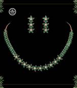 Green necklace-sets