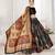 Black Ready Made Lehengha Cotton Silk Semi Stitched Ceremonial Cotton Lehenga