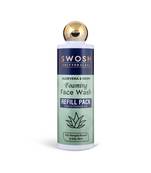 Swosh Aloe Vera and Neam foam face wash 2 In 1 can Used Refill Pack as well as Face wash Bottle easy to use Tip Tap Cap