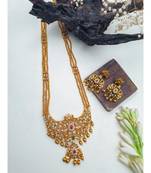 Matte finish multi stone long haar