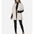 womens winter wool light pink solid scarf