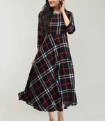 Multicolor printed crepe short-dresses