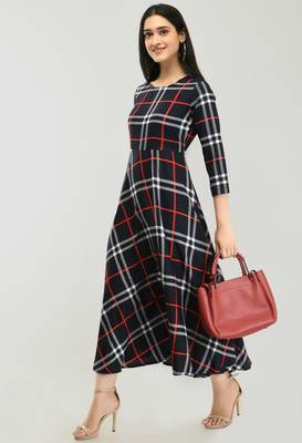 Multicolor printed crepe short-dresses 3