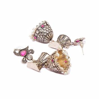 Silver earrings 4
