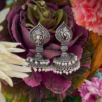 Silver earrings 1