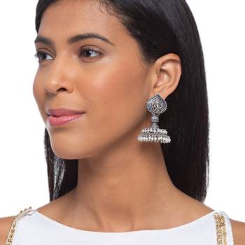 Silver earrings 2